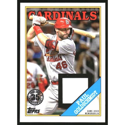 2023 Topps '88 Topps Relics #88RPG Paul Goldschmidt S2