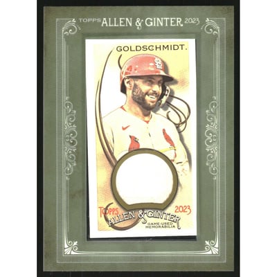 2023 Topps Allen and Ginter Mini Framed Relics #MFRPG Paul Goldschmidt