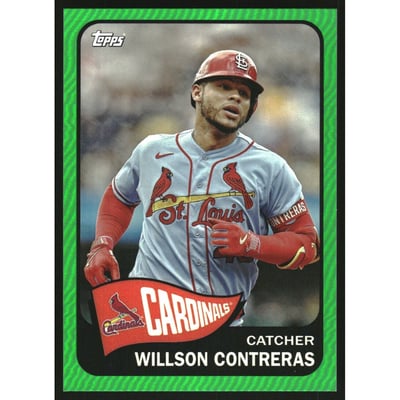 2023 Topps Archives Green #159 Willson Contreras