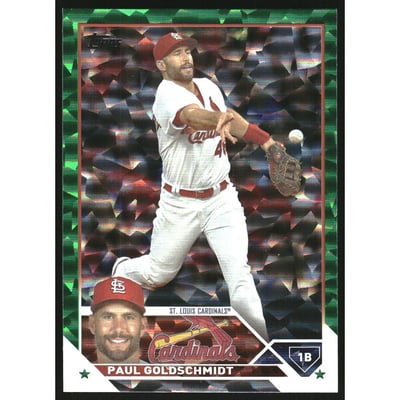 2023 Topps Green Foil #100 Paul Goldschmidt