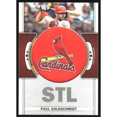 2023 Topps Team Logo Commemorative Patch #TLPPG Paul Goldschmidt