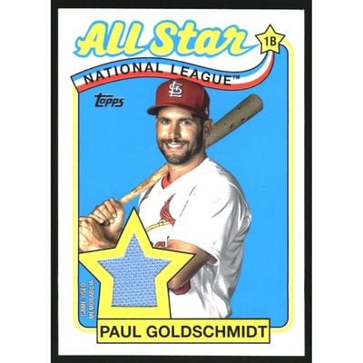 2024 Topps '89 Topps All Star Relics #89ASRPG Paul Goldschmidt
