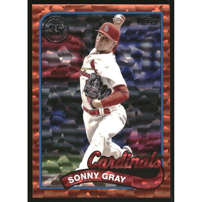 2024 Topps '89 Topps Series 2 Orange Foil #89B28 Sonny Gray
