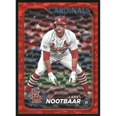 2024 Topps Orange Foil #18 Lars Nootbaar