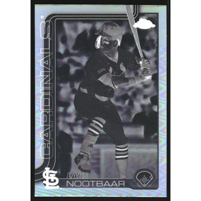 2025 Topps Chrome Negative Refractors #108 Lars Nootbaar