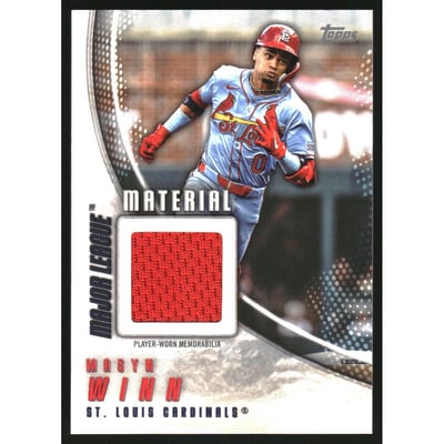 2025 Topps Major League Materials #MLMMW Masyn Winn