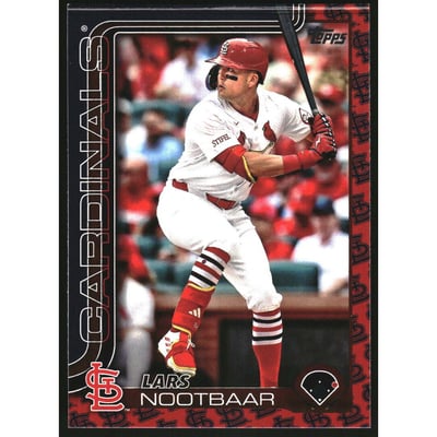 2025 Topps Team Color Border #203 Lars Nootbaar