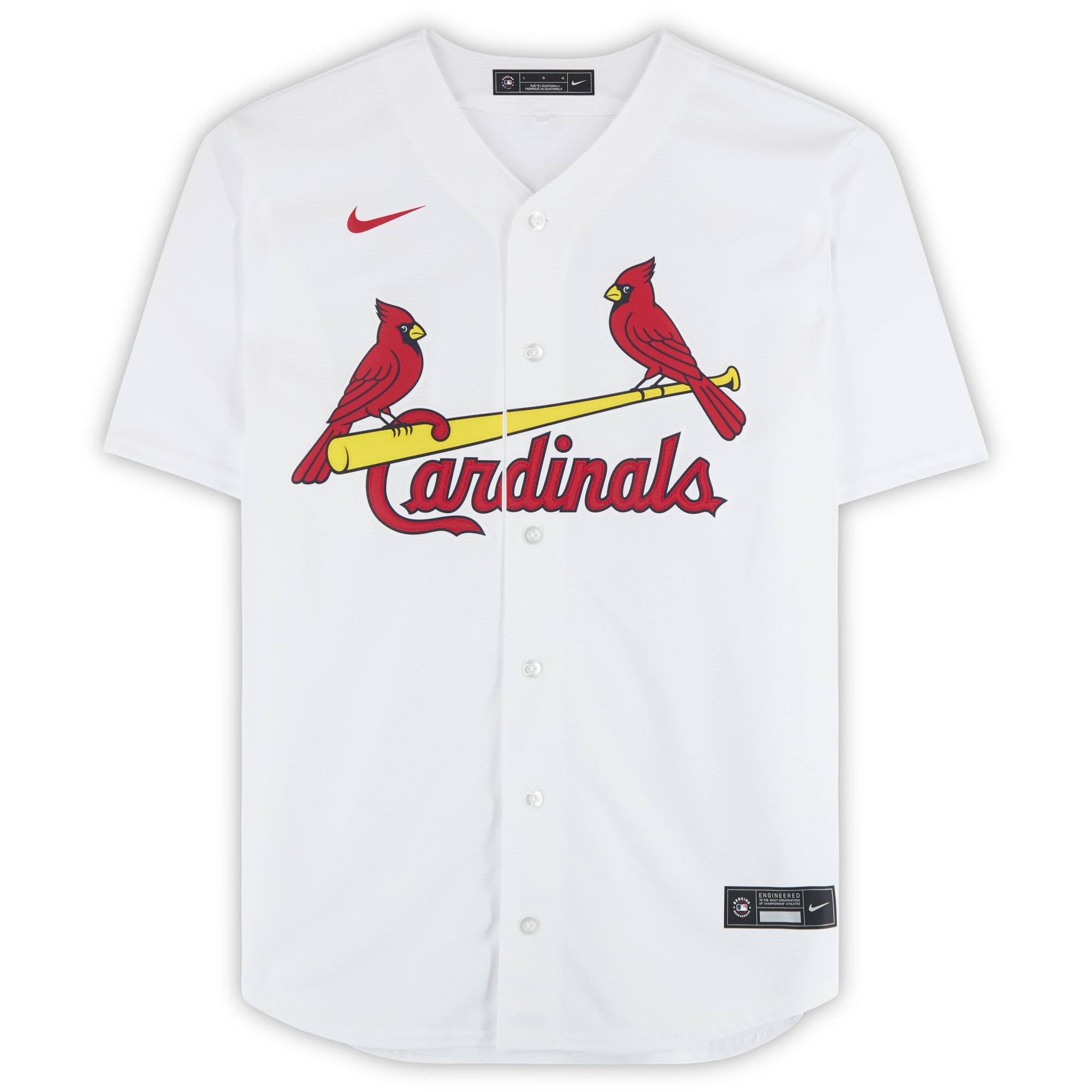 Albert Pujols St. Louis Cardinals Autographed White Nike Replica Jersey