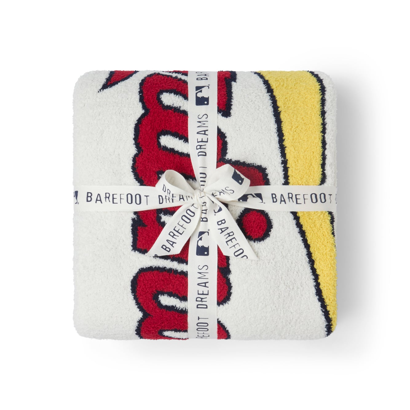 Couverture Barefoot Dreams St. Louis Cardinals CozyChic 54 po x 72 po