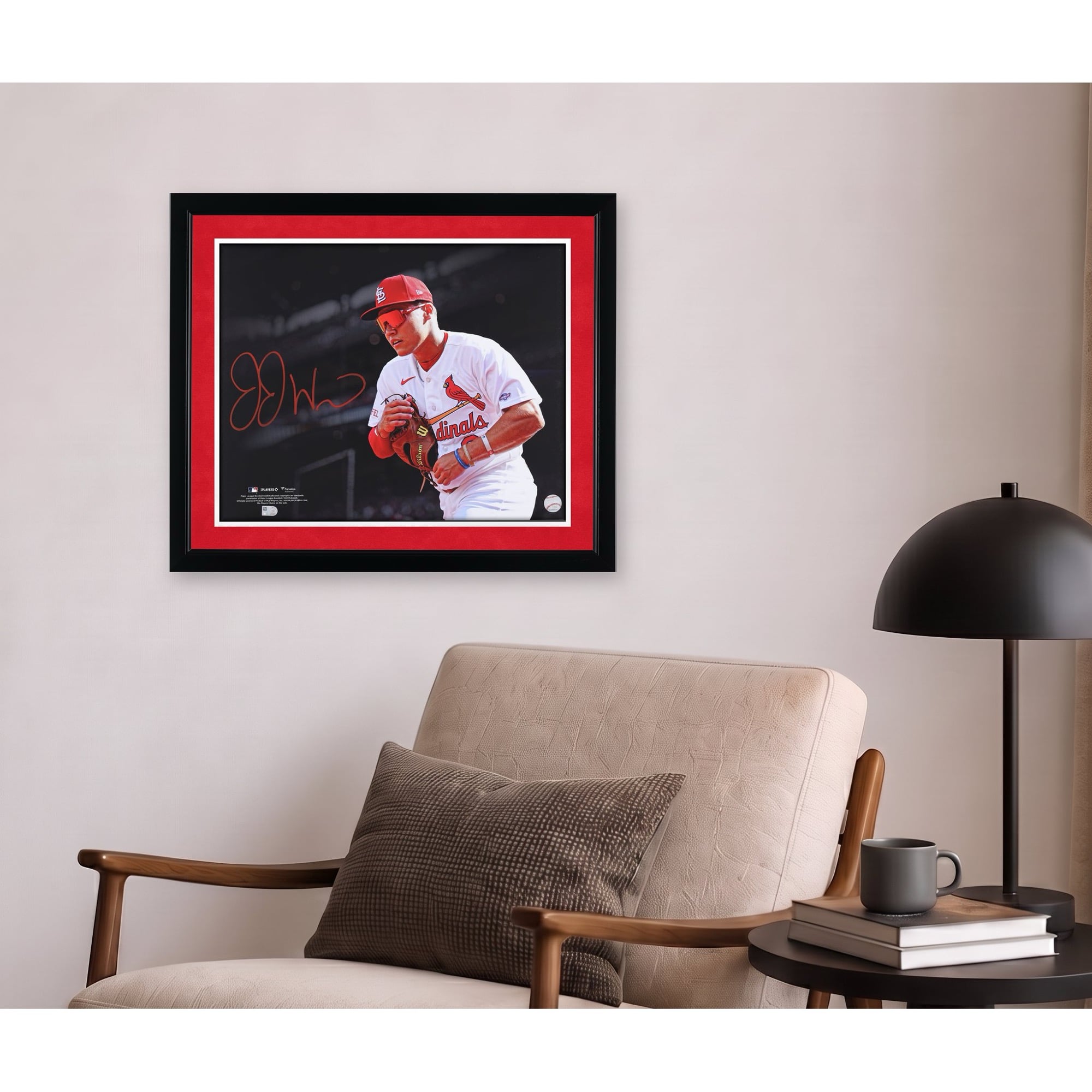 JJ Wetherholt St. Louis Cardinals Autographed 16" x 20" MLB Debut Entrance Photograph