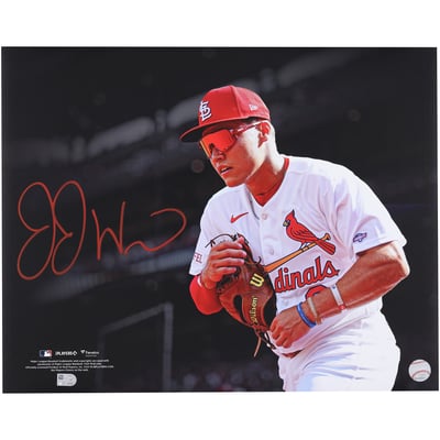 JJ Wetherholt St. Louis Cardinals Autographed Fanatics Authentic 16" x 20" MLB Debut Entrance Photograph