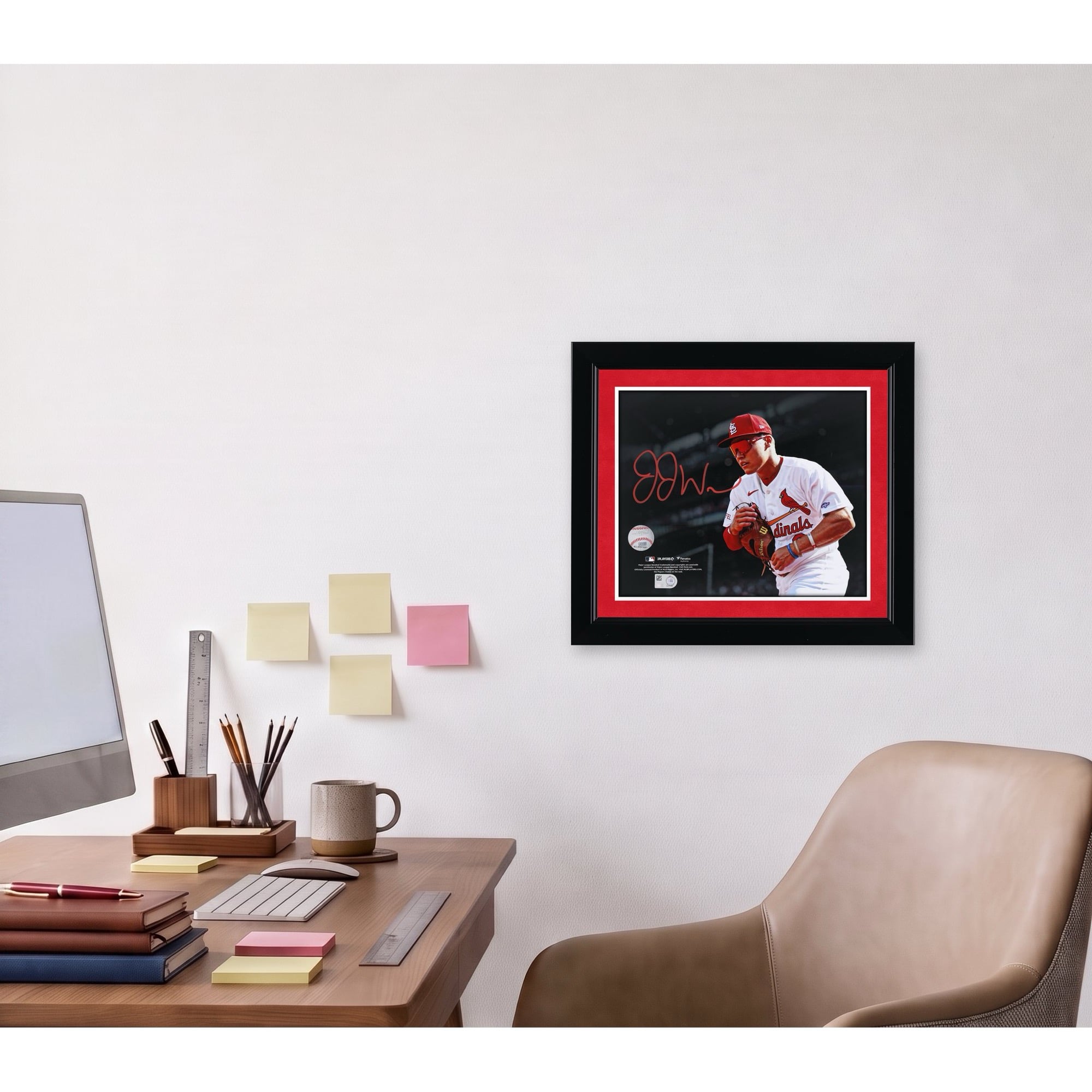 JJ Wetherholt St. Louis Cardinals Autographed 8" x 10" MLB Debut Entrance Photograph