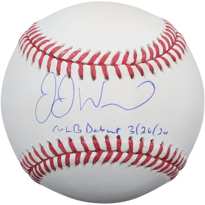 JJ Wetherholt St. Louis Cardinals Autographed Fanatics Authentic Baseball with "MLB Debut 3/26/26" Inscription