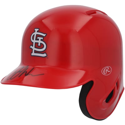 JJ Wetherholt St. Louis Cardinals Autographed Fanatics Authentic Mini Batting Helmet