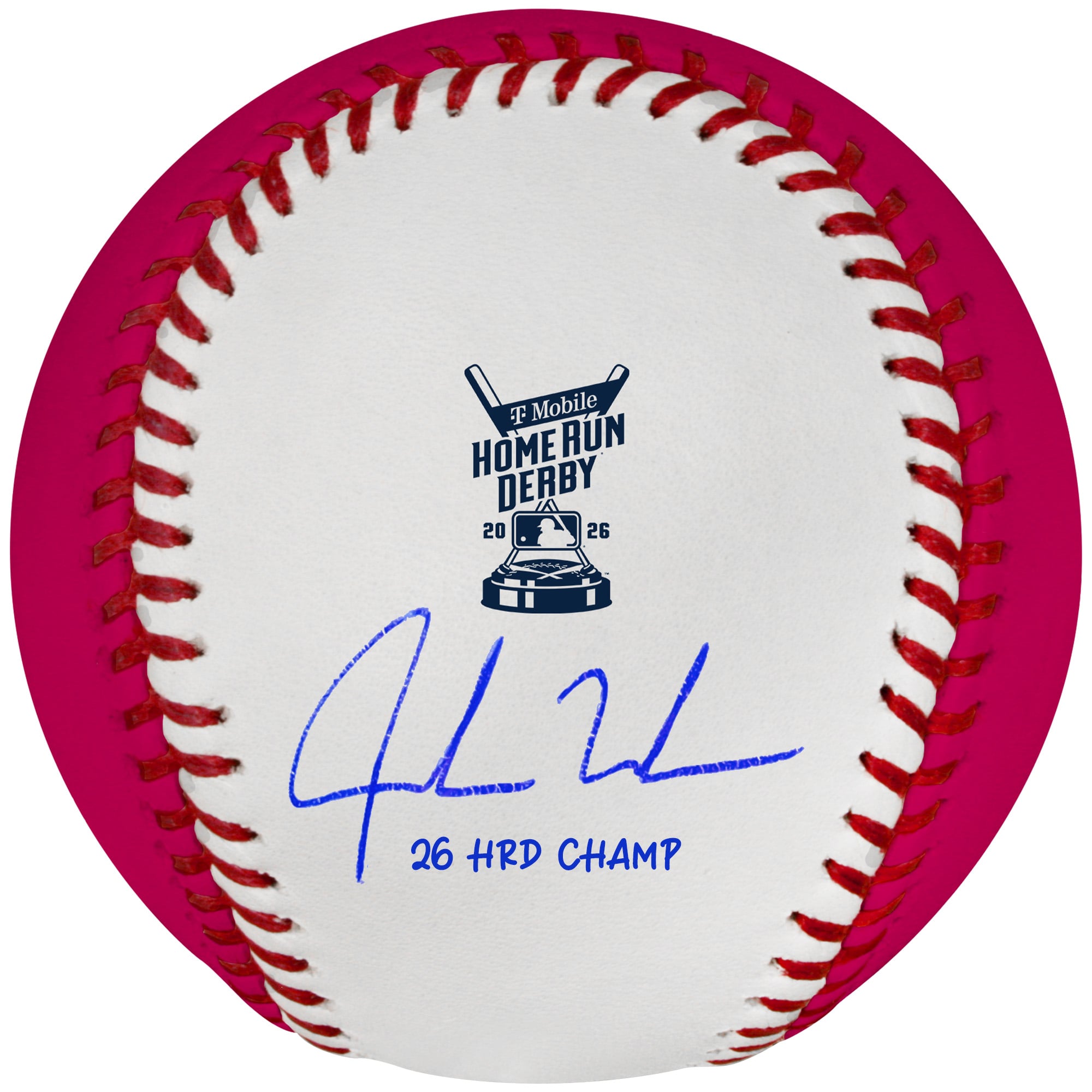 Balle de baseball Moneyball autographiée par Jordan Walker des Cardinals de Saint-Louis, édition 2026 du match des étoiles de la MLB, avec inscription « Champion de 26 circuits ».