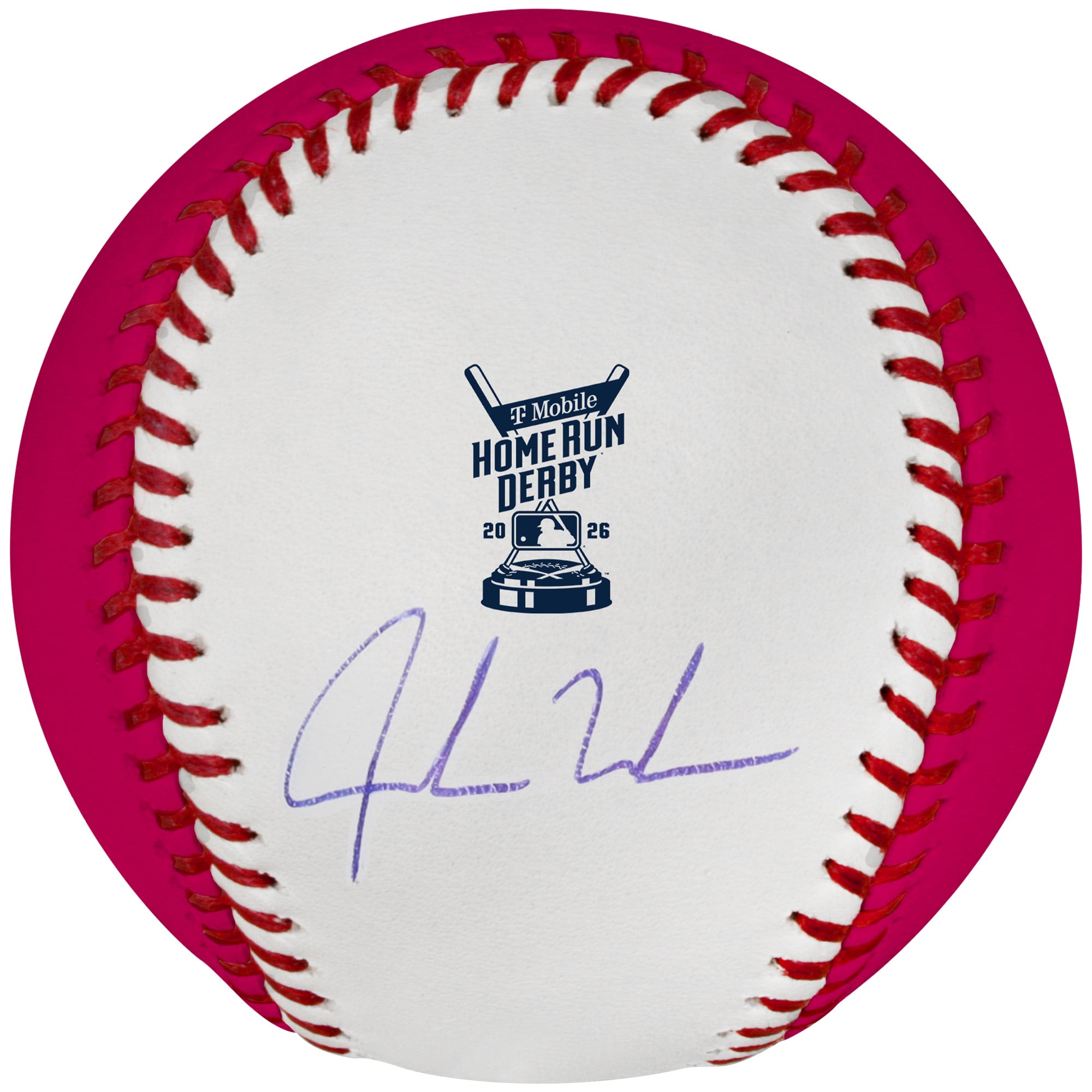Balle de baseball Moneyball 2026 du Home Run Derby de la MLB, autographiée par Jordan Walker des Cardinals de Saint-Louis