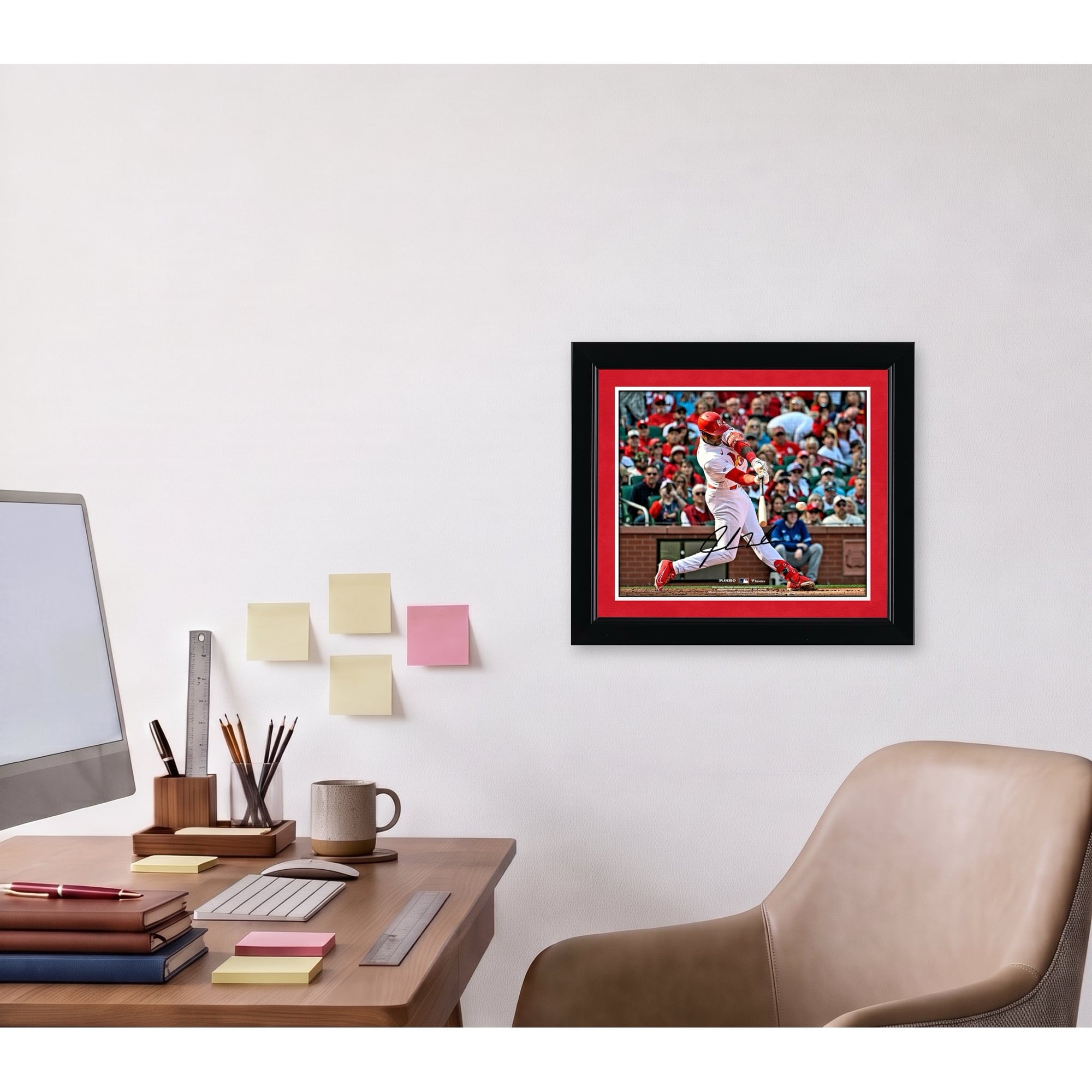 Jordan Walker St. Louis Cardinals Autographed 8" x 10" Opening Day Photograph