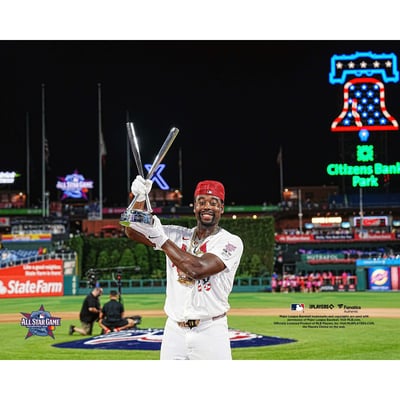 Jordan Walker St. Louis Cardinals Unsigned Fanatics Authentic 2026 MLB Home Run Derby Champion Photograph