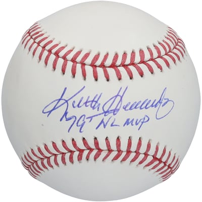 Keith Hernandez St. Louis Cardinals Autographed Fanatics Authentic Baseball with "79 NL MVP" Inscription 