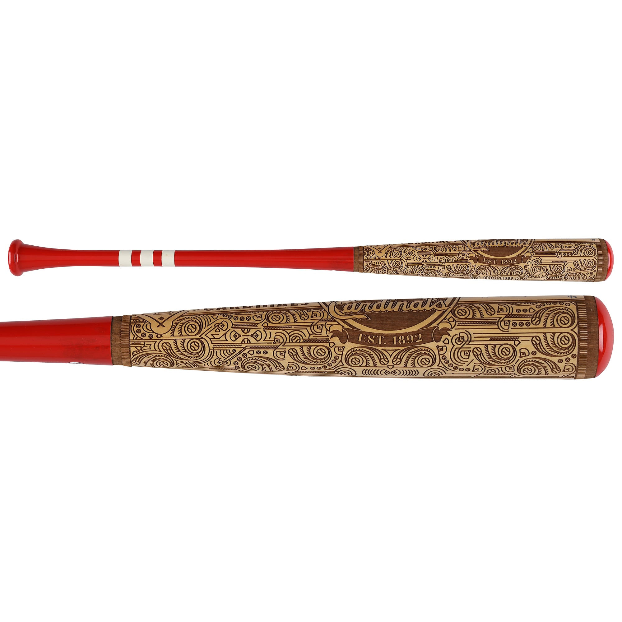 Bâton Pillbox Bat Company autographié par Keith Hernandez, joueur des Cardinals de Saint-Louis, avec inscription « MVP de la Ligue nationale 1979