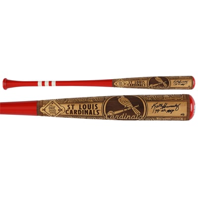 Keith Hernandez St. Louis Cardinals Autographed Fanatics Authentic Pillbox Bat Company Bat with "79 NL MVP" Inscription - Limited Edition #5/5