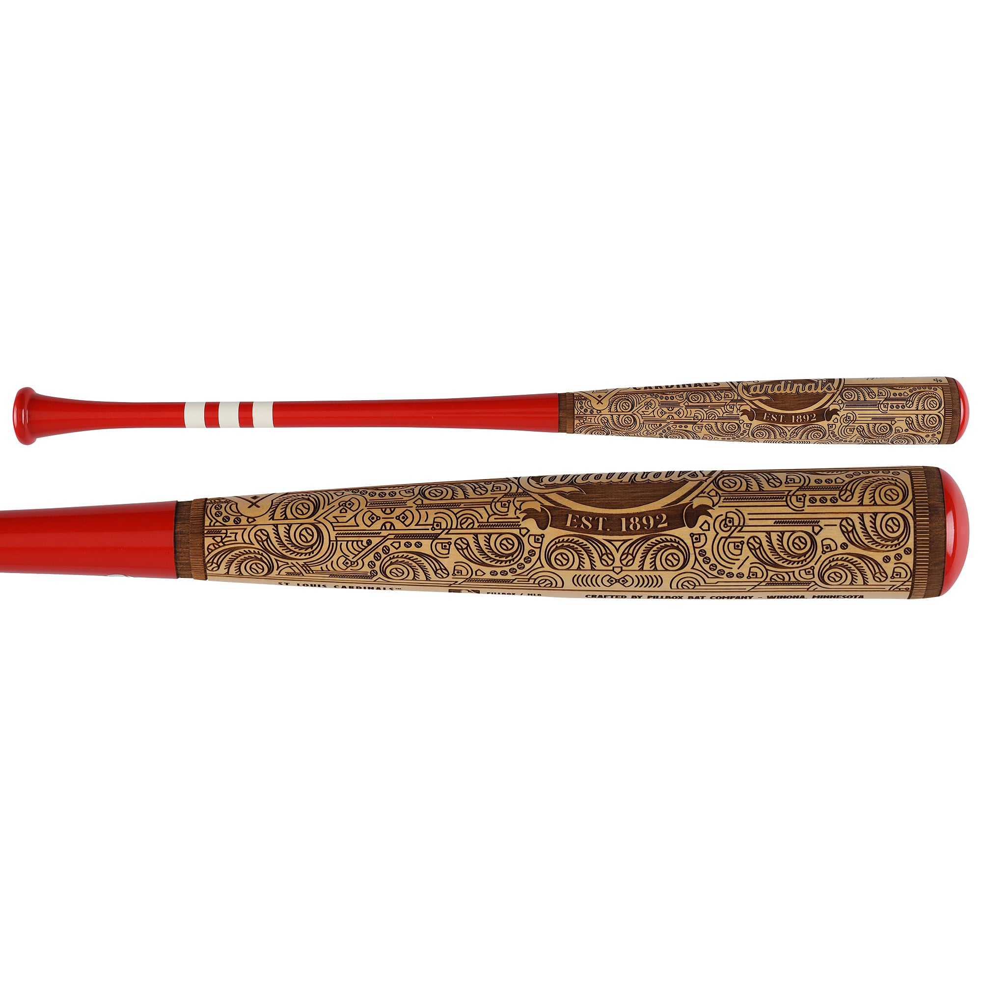 Keith Hernandez St. Louis Cardinals Autographed Pillbox Bat Company Bat with "79 NL MVP" Inscription - Limited Edition of 5