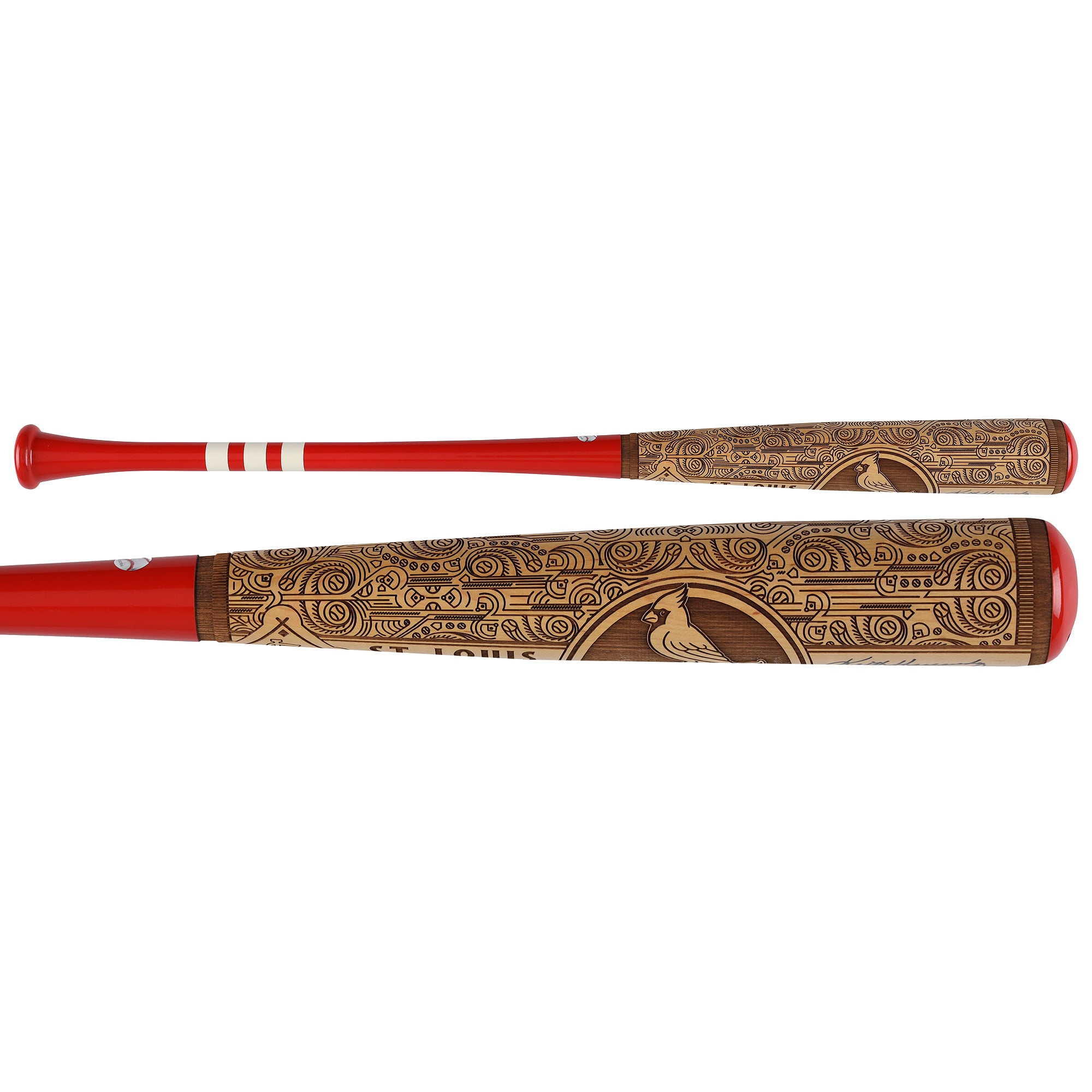 Keith Hernandez St. Louis Cardinals Autographed Pillbox Bat Company Bat with "79 NL MVP" Inscription - Limited Edition of 5