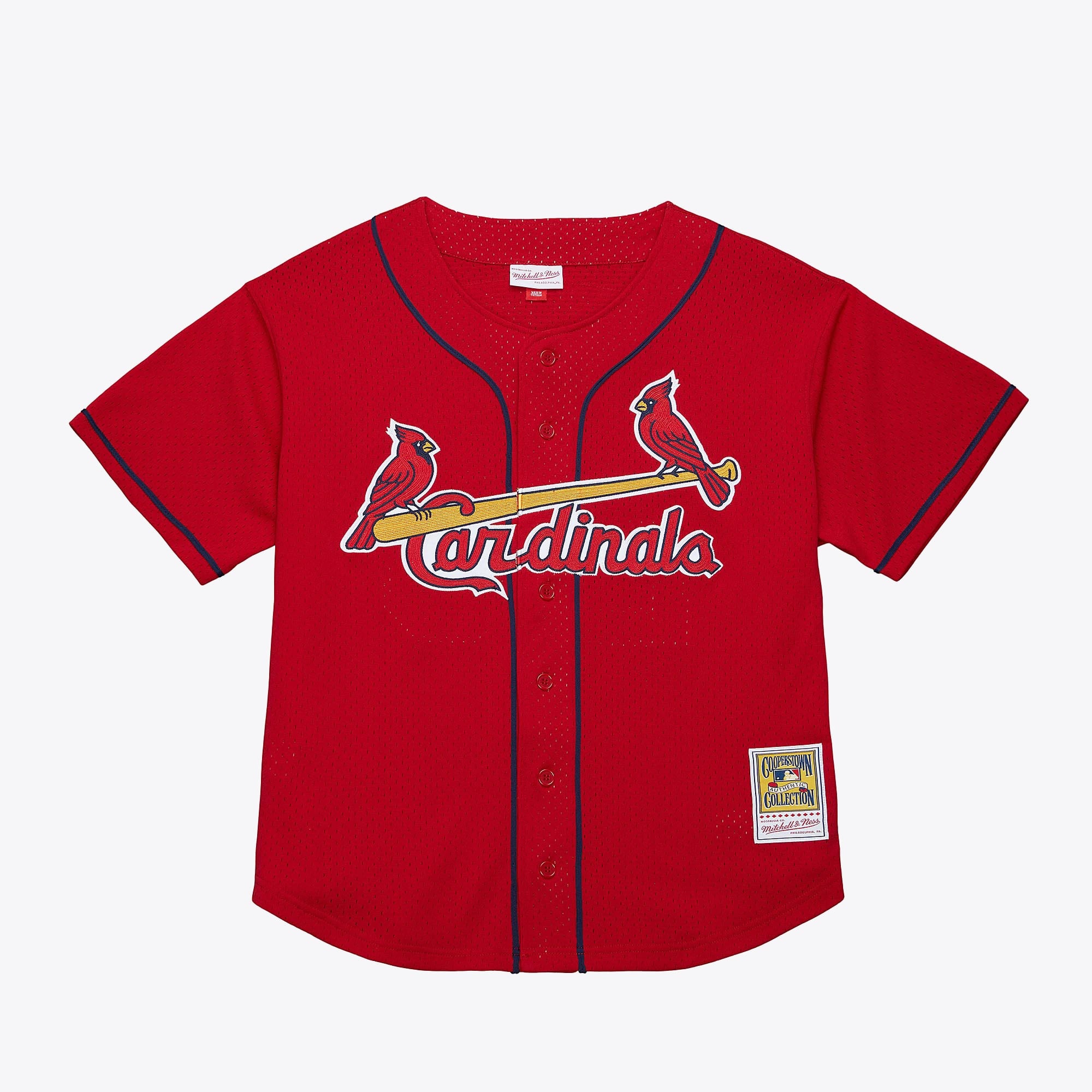Mark McGwire St. Louis Cardinals 1998 Red Authentic Batting 