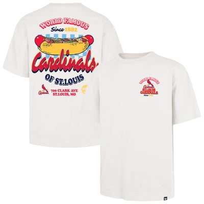 St. Louis Cardinals '47 Glizzy T-Shirt - Cream