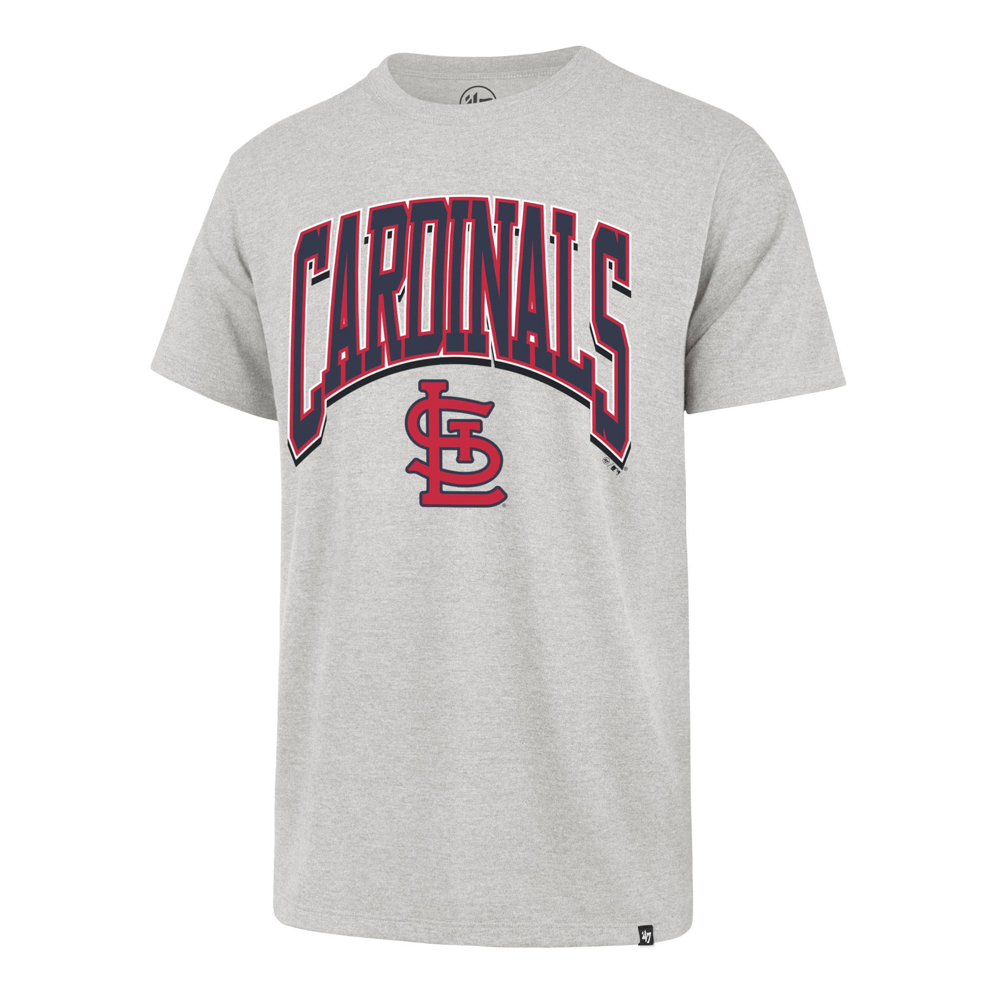 T-shirt Franklin gris '47 St. Louis Cardinals pour homme