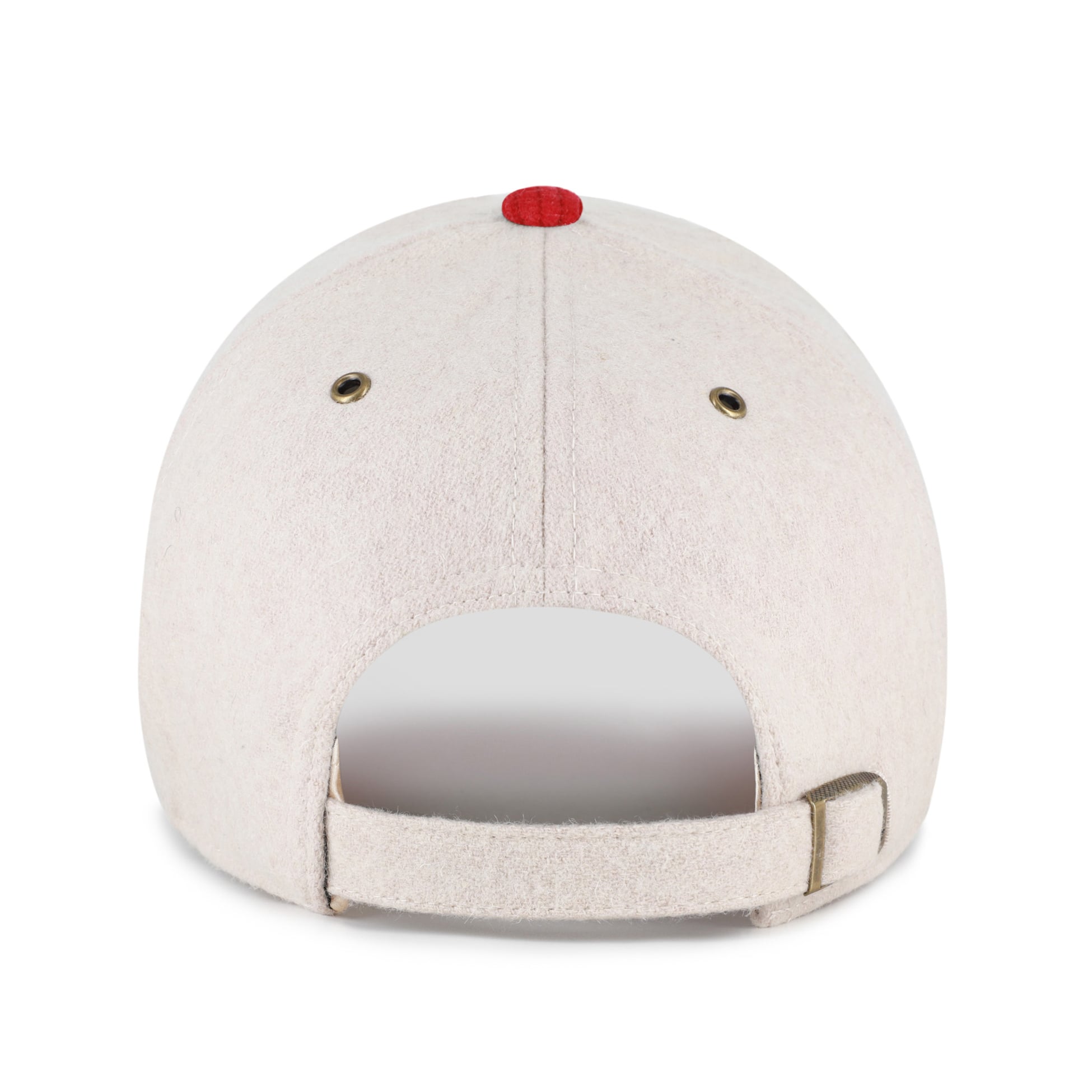 Casquette ajustable pour homme « 47 Natural/Red St. Louis Cardinals Rope Script Clean Up »