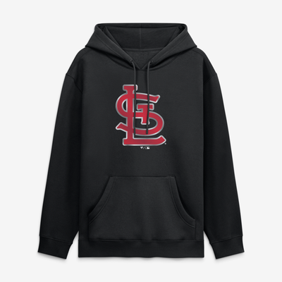 St. Louis Cardinals Metallic Mascot Hoodie - Black