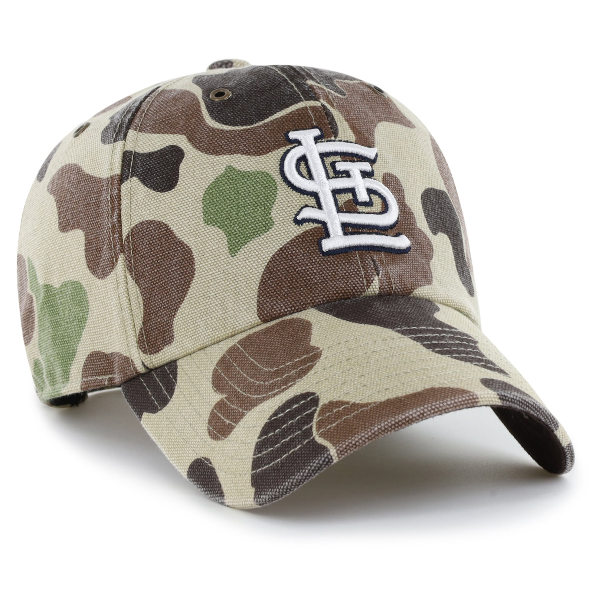 Casquette ajustable Carhartt x '47 Camo St. Louis Cardinals Duck Clean Up pour homme
