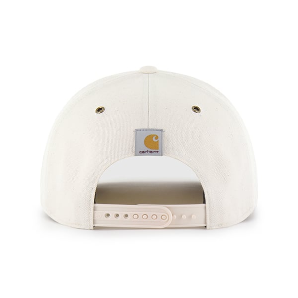 Men's Carhartt x '47 Natural/Brown St. Louis Cardinals Undyed Relaxed Hitch Adjustable Hat