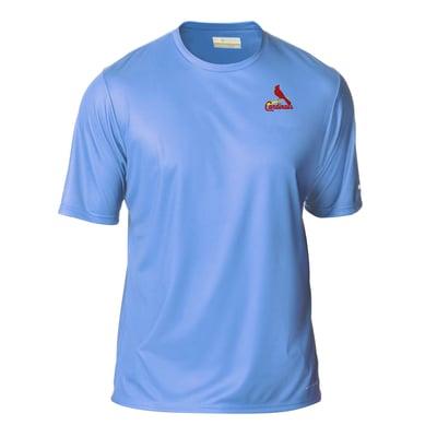 St. Louis Cardinals Columbia  Terminal Tackle Omni-Shade T-Shirt - Light Blue