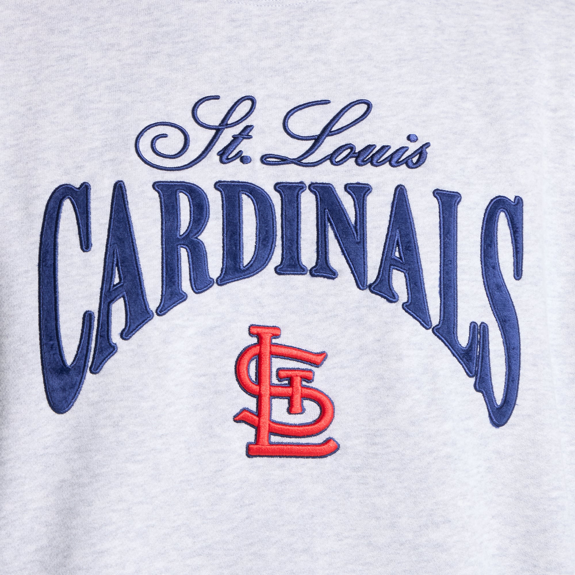 Men's lululemon Heathered Core Ultra Light Grey St. Louis Cardinals Steady State Sweatshirt