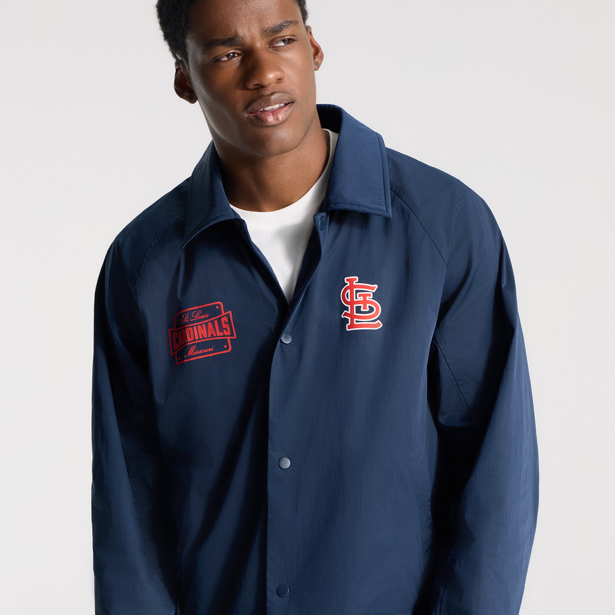 Veste de coach raglan True Navy St. Louis Cardinals lululemon pour homme
