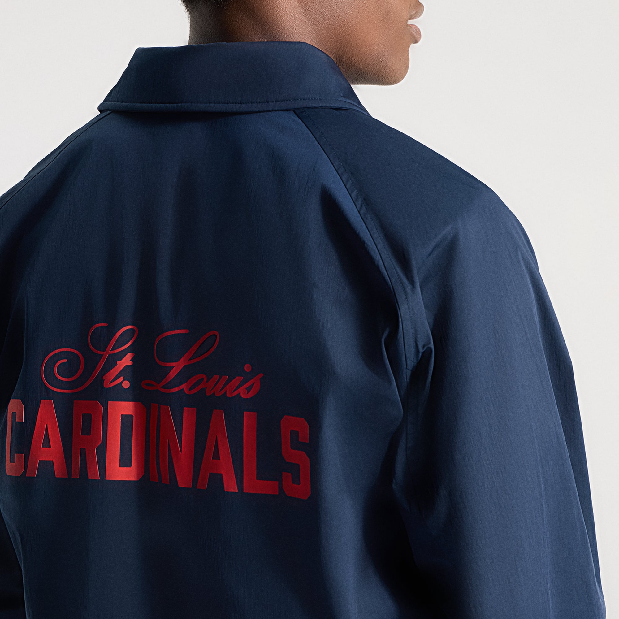 Veste de coach raglan True Navy St. Louis Cardinals lululemon pour homme