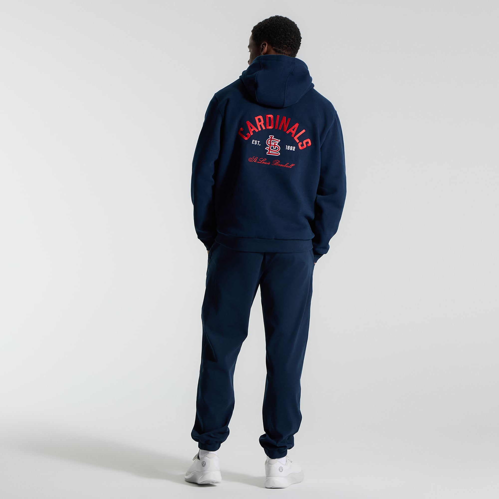 Sweat à capuche Steady State bleu marine True Navy de lululemon pour homme