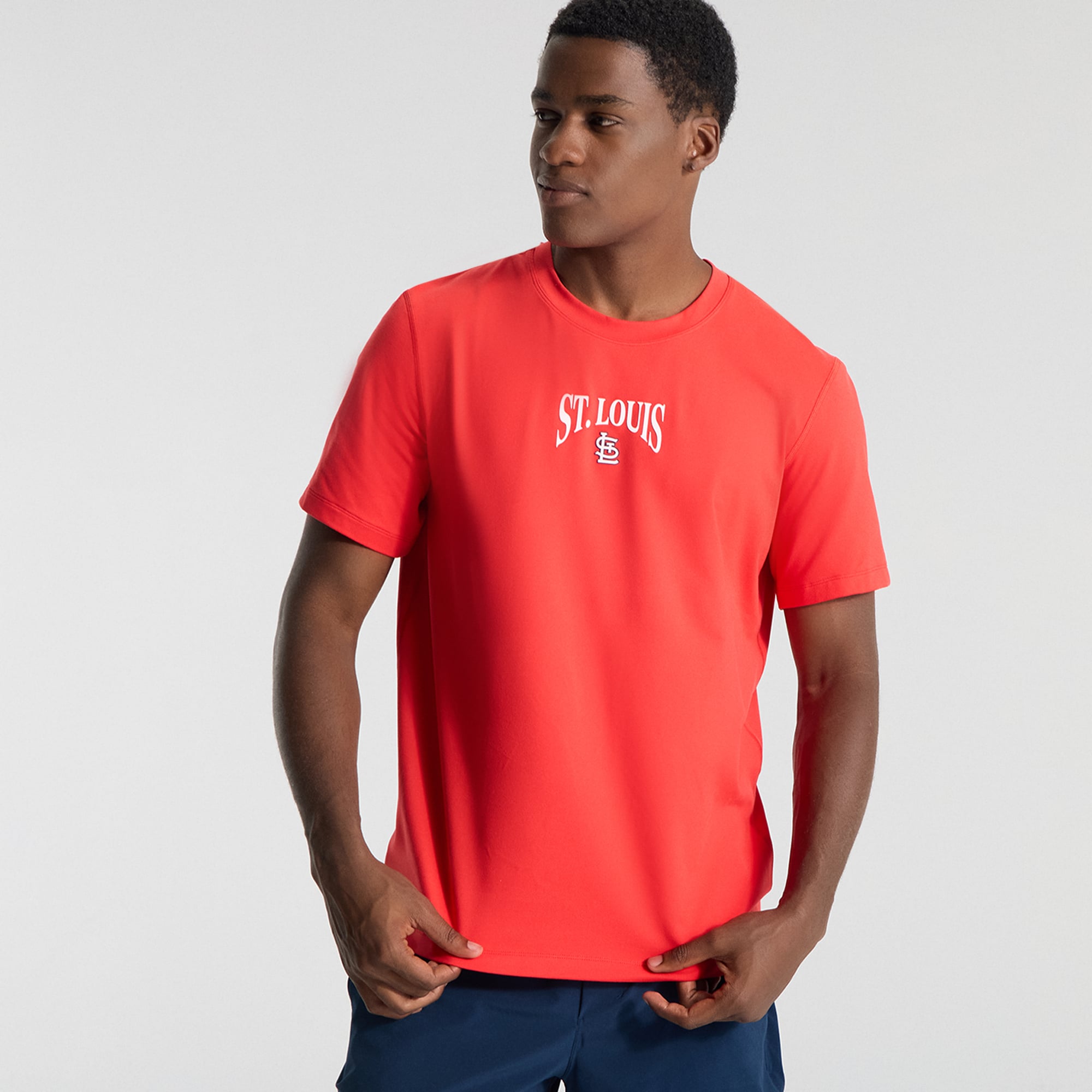 T-shirt en jersey doux True Red St. Louis Cardinals de lululemon pour homme