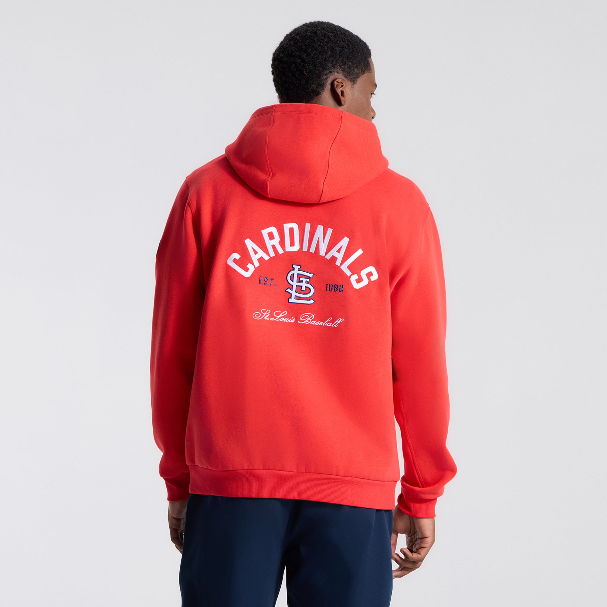Men's lululemon True Red St. Louis Cardinals Steady State Hoodie