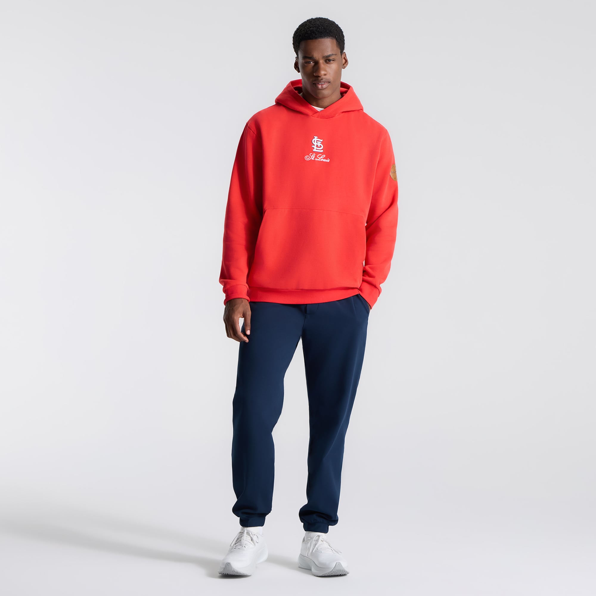 Men's lululemon True Red St. Louis Cardinals Steady State Hoodie