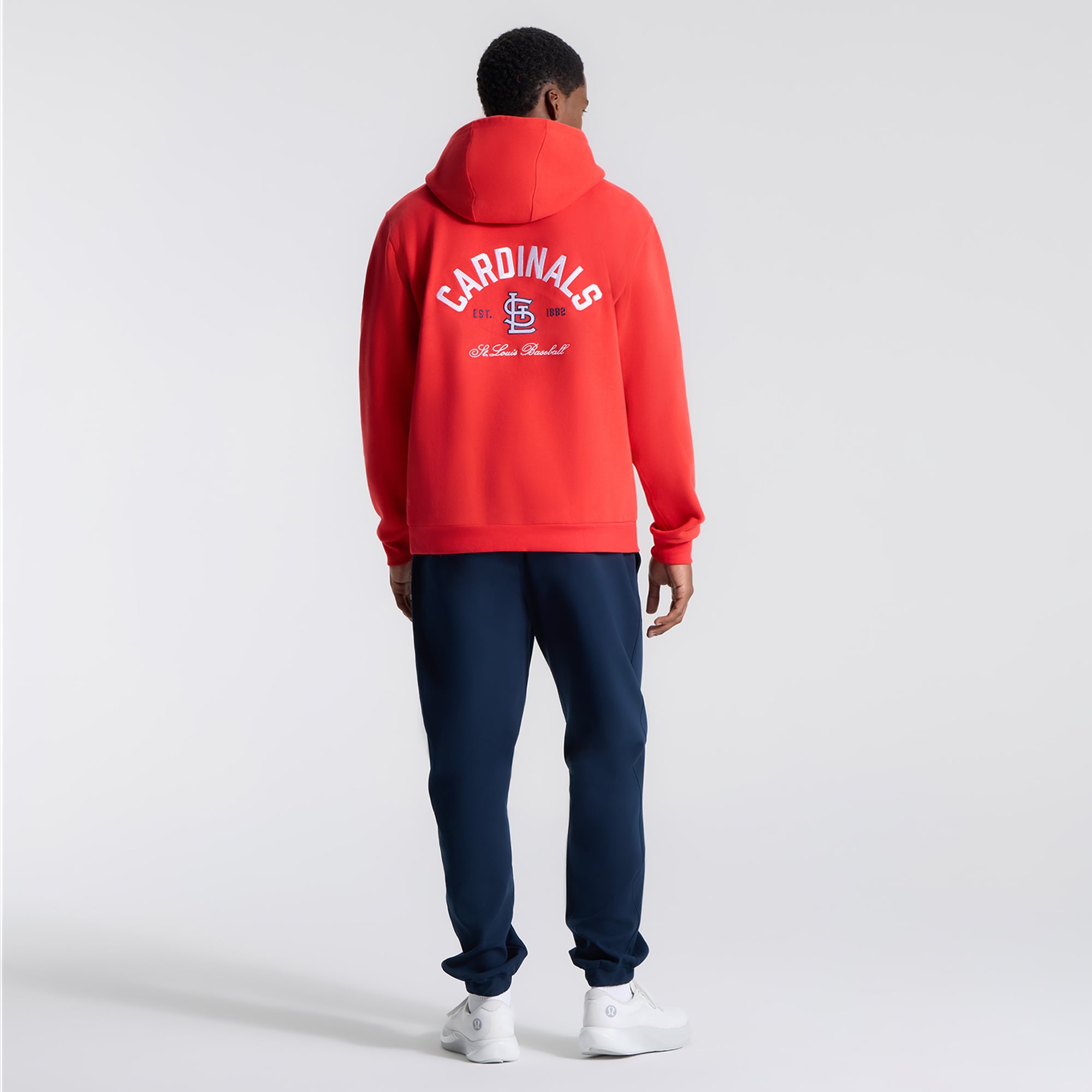 Men's lululemon True Red St. Louis Cardinals Steady State Hoodie