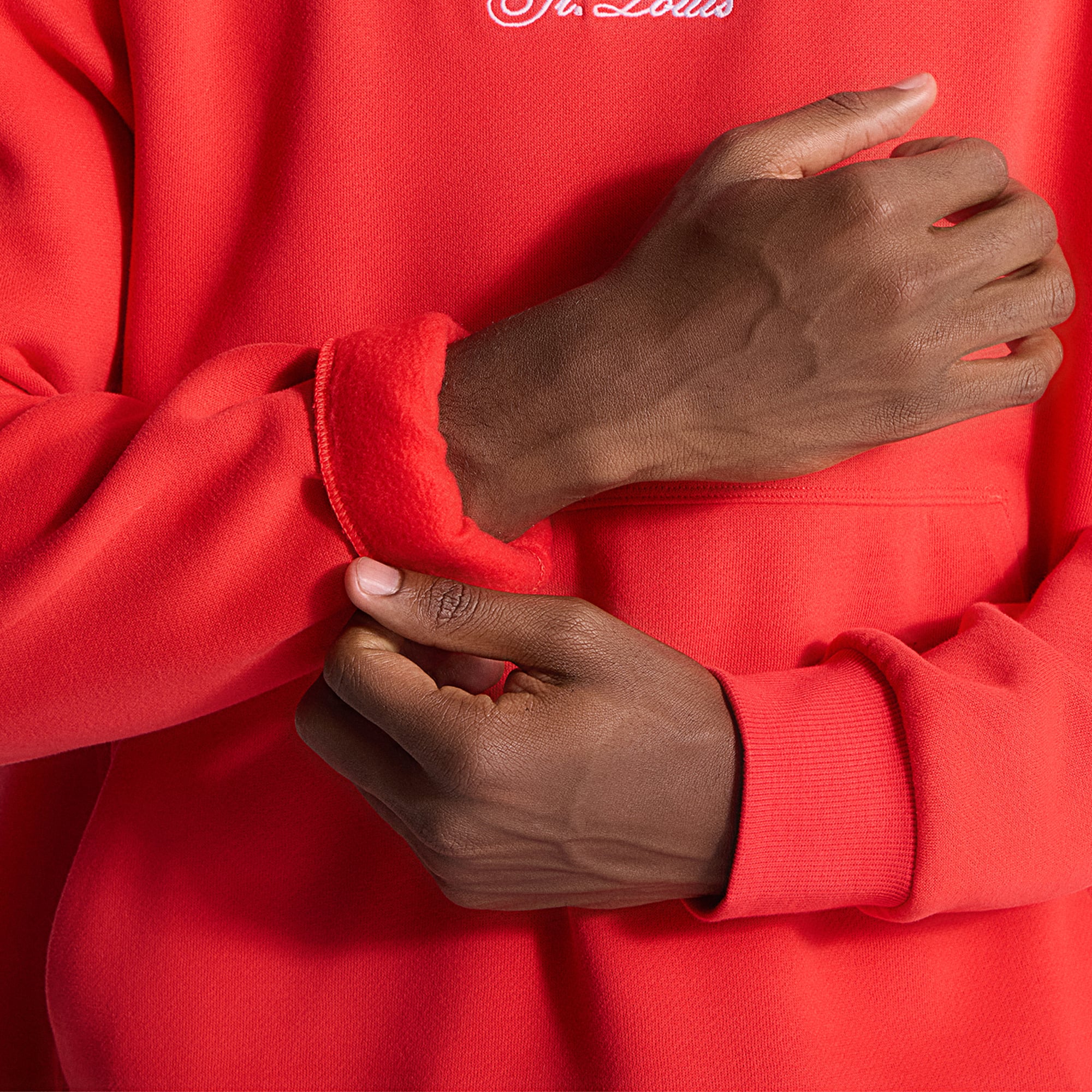 Men's lululemon True Red St. Louis Cardinals Steady State Hoodie