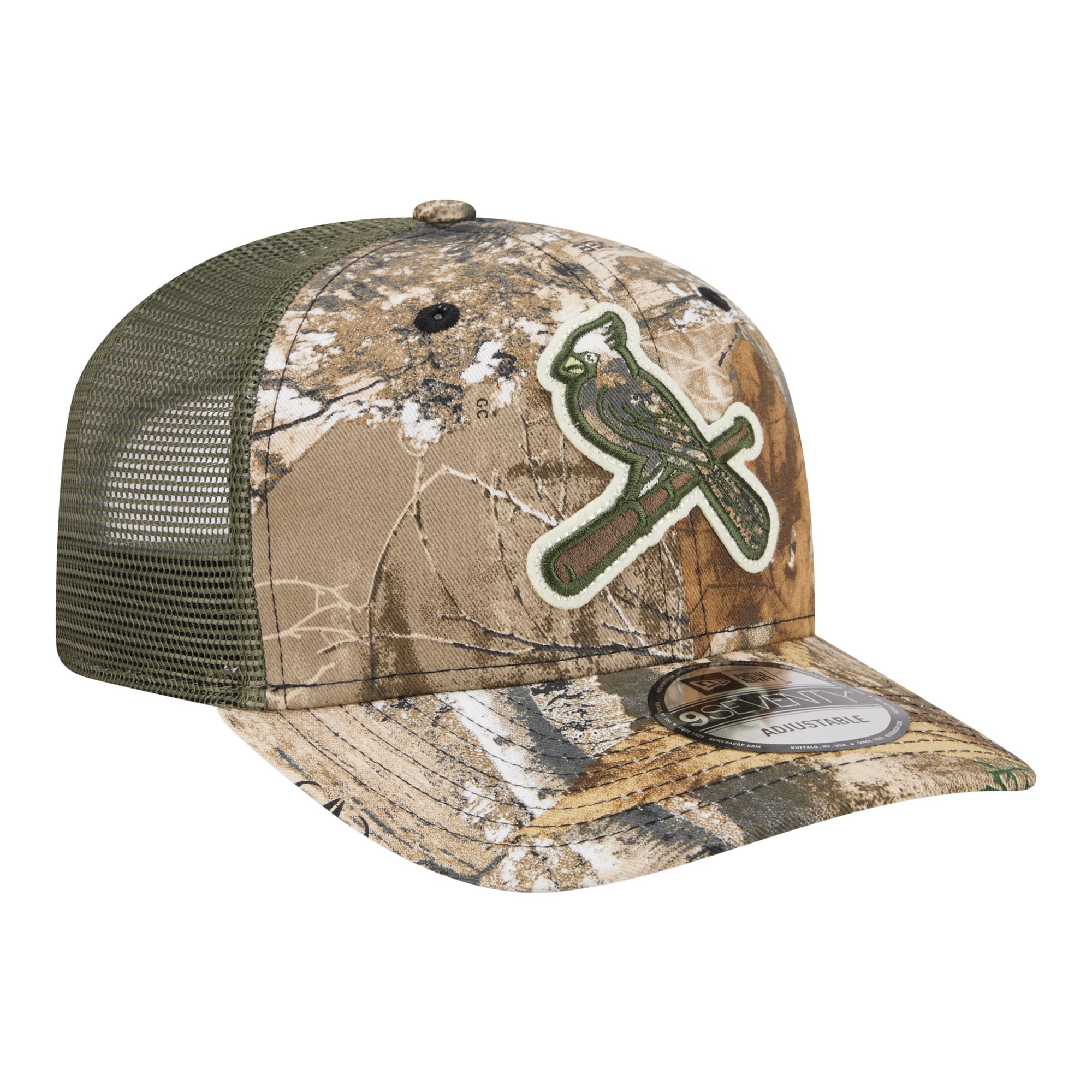 Casquette ajustable New Era Camo St. Louis Cardinals Realtree 9SEVENTY pour homme