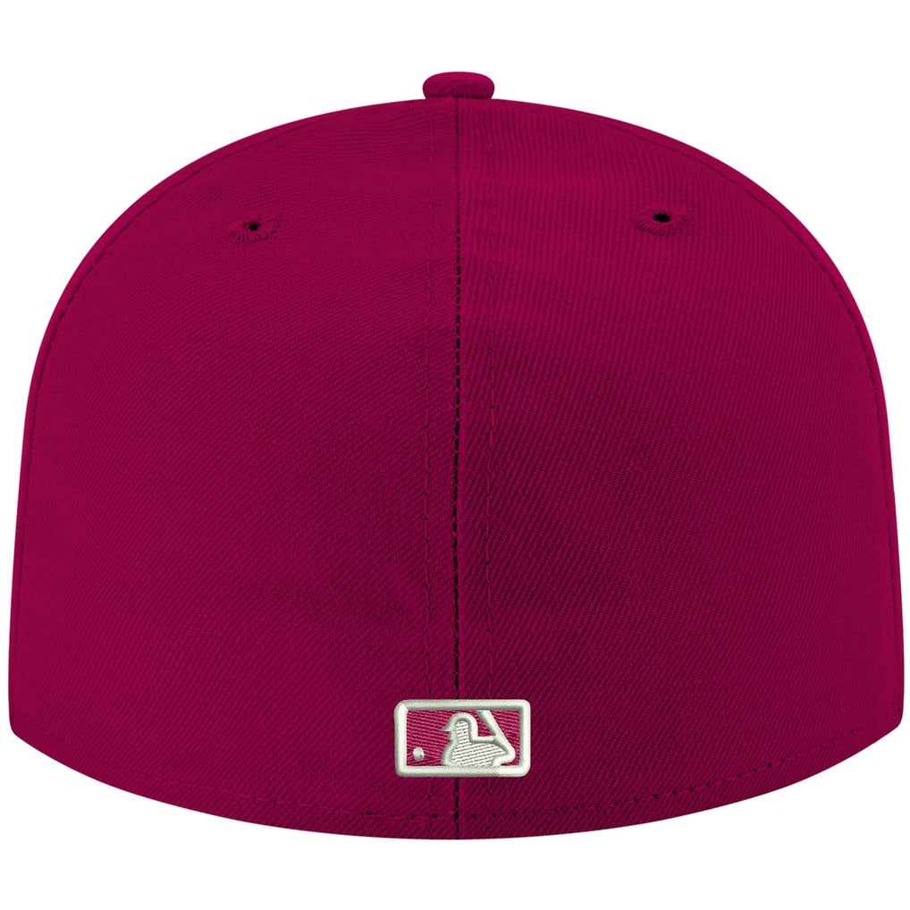 St. Louis Cardinals New Era White Logo 59FIFTY Fitted Hat - Cardinal