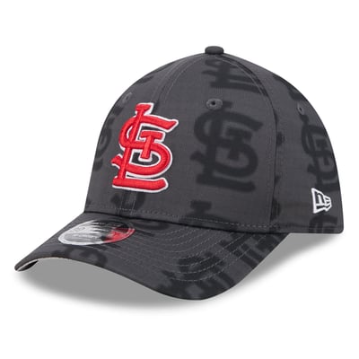  St. Louis Cardinals New Era Halftone 39THIRTY Flex Hat - Gray