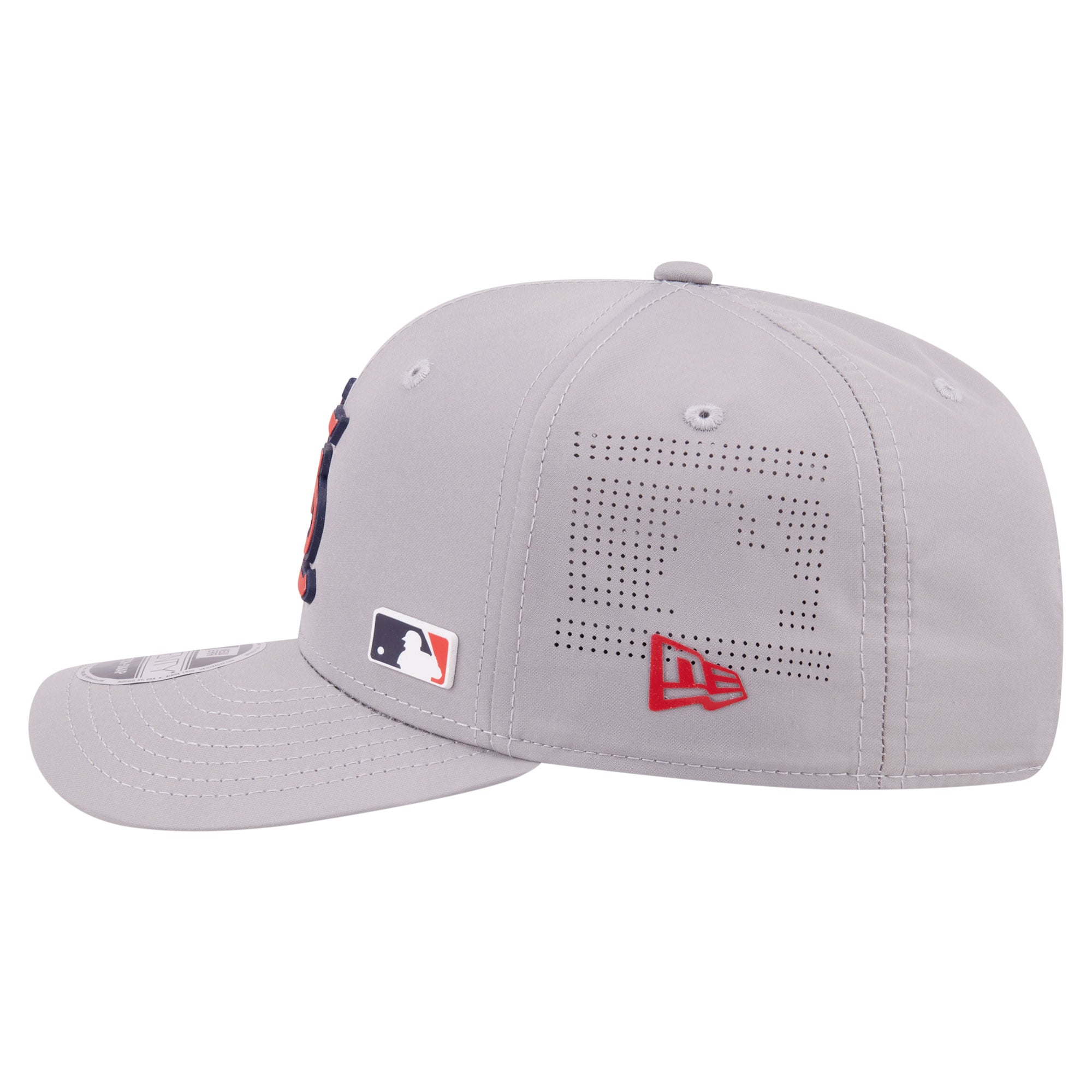 Casquette ajustable New Era grise St. Louis Cardinals 9SEVENTY perforée au laser pour homme