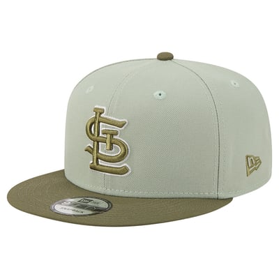St. Louis Cardinals New Era Color Pack 9FIFTY Snapback Hat - Light Green/Olive