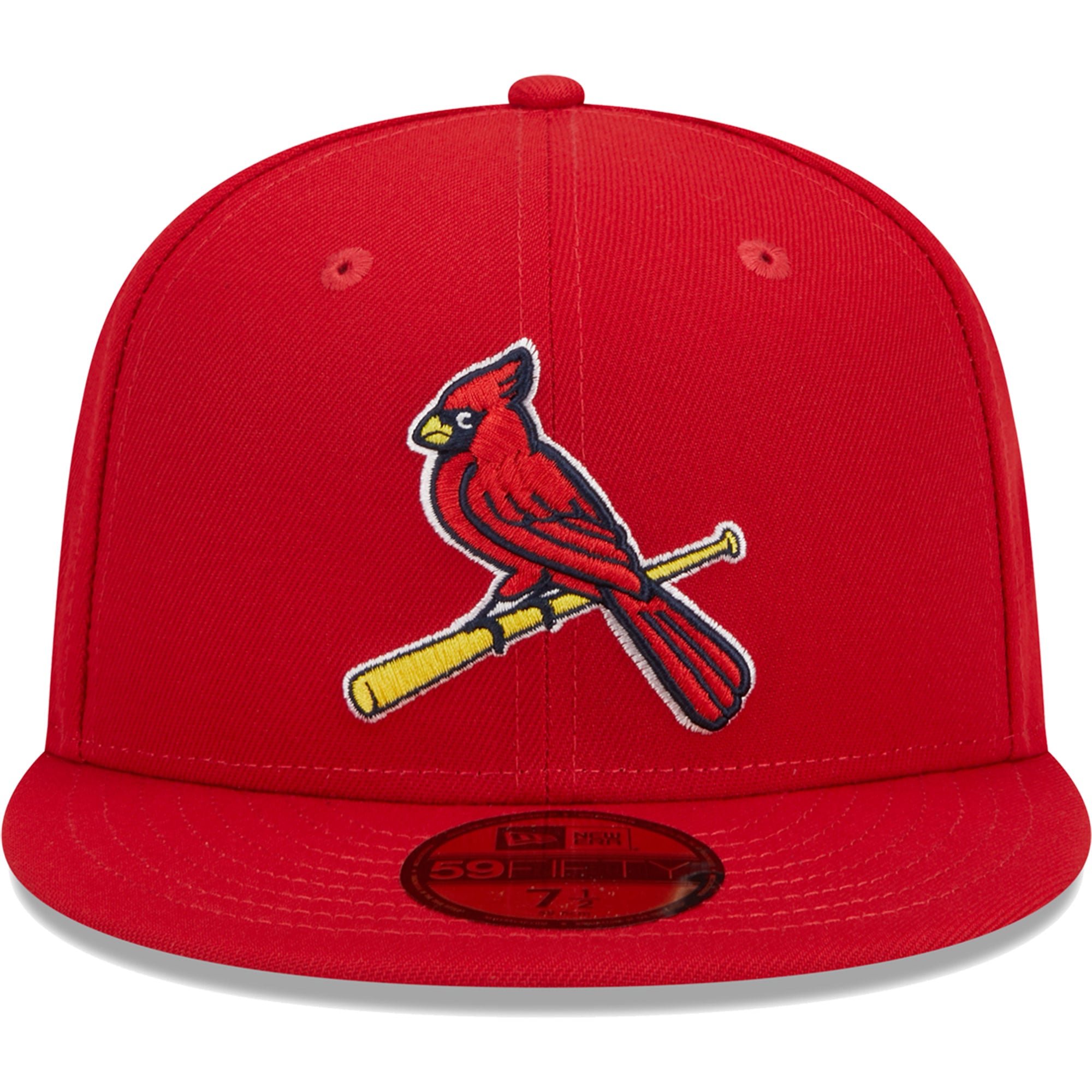 Casquette ajustée 59FIFTY pour homme avec logo alternatif des Cardinals de Saint-Louis 2006, couleur rouge, New Era